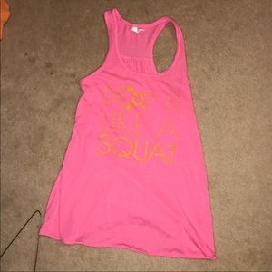 Pink tank